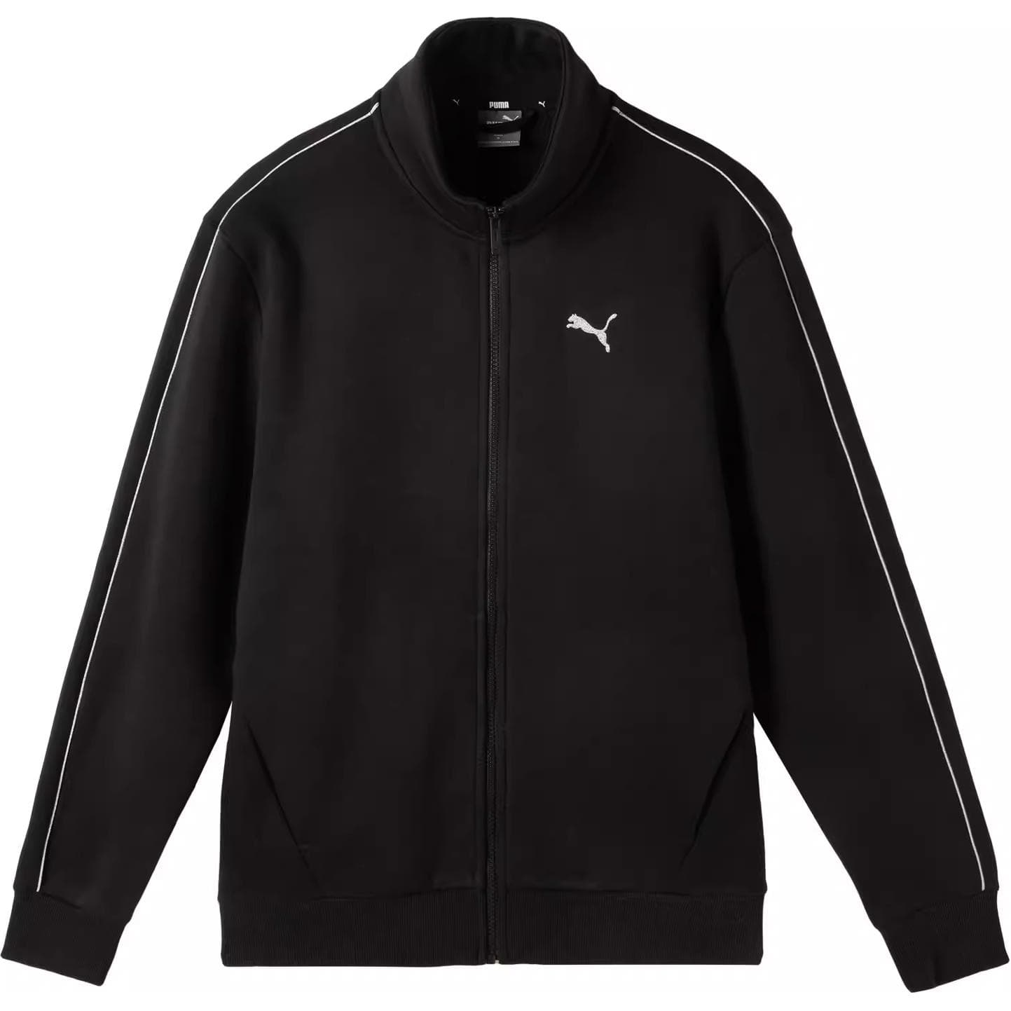 Куртка PUMA Logo Zip Jacket Black
