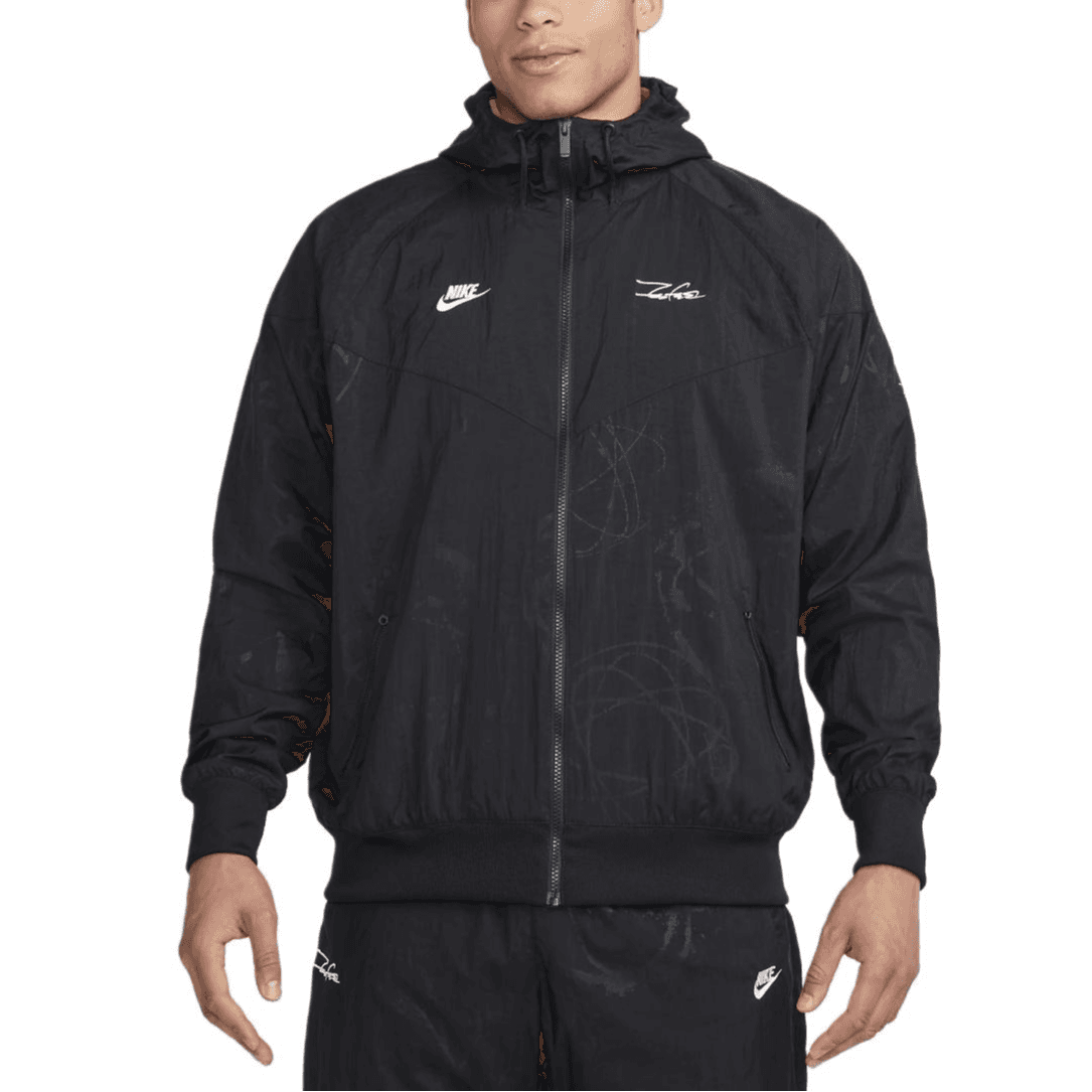 Куртка Nike Sportswear WINDRUNNER Куртки и Пальто Мужской Черный - изображение 1
