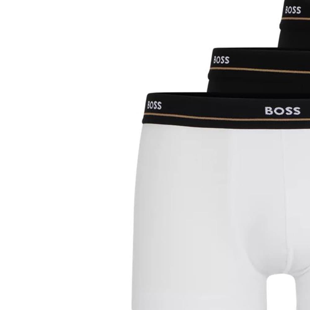 Трусы HUGO BOSS Five-Pack Of Stretch-Cotton Trunks With Logo Waistbands 5 - изображение 2