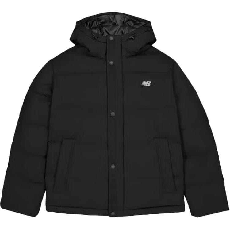 Зимняя куртка New Balance Повседневный пуховик Мужской Черный - изображение 1