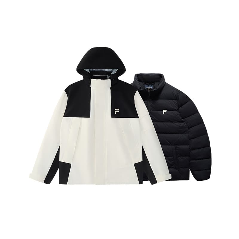 Зимняя куртка FILA FUSION FOB Пуховик Унисекс Белый - изображение 1