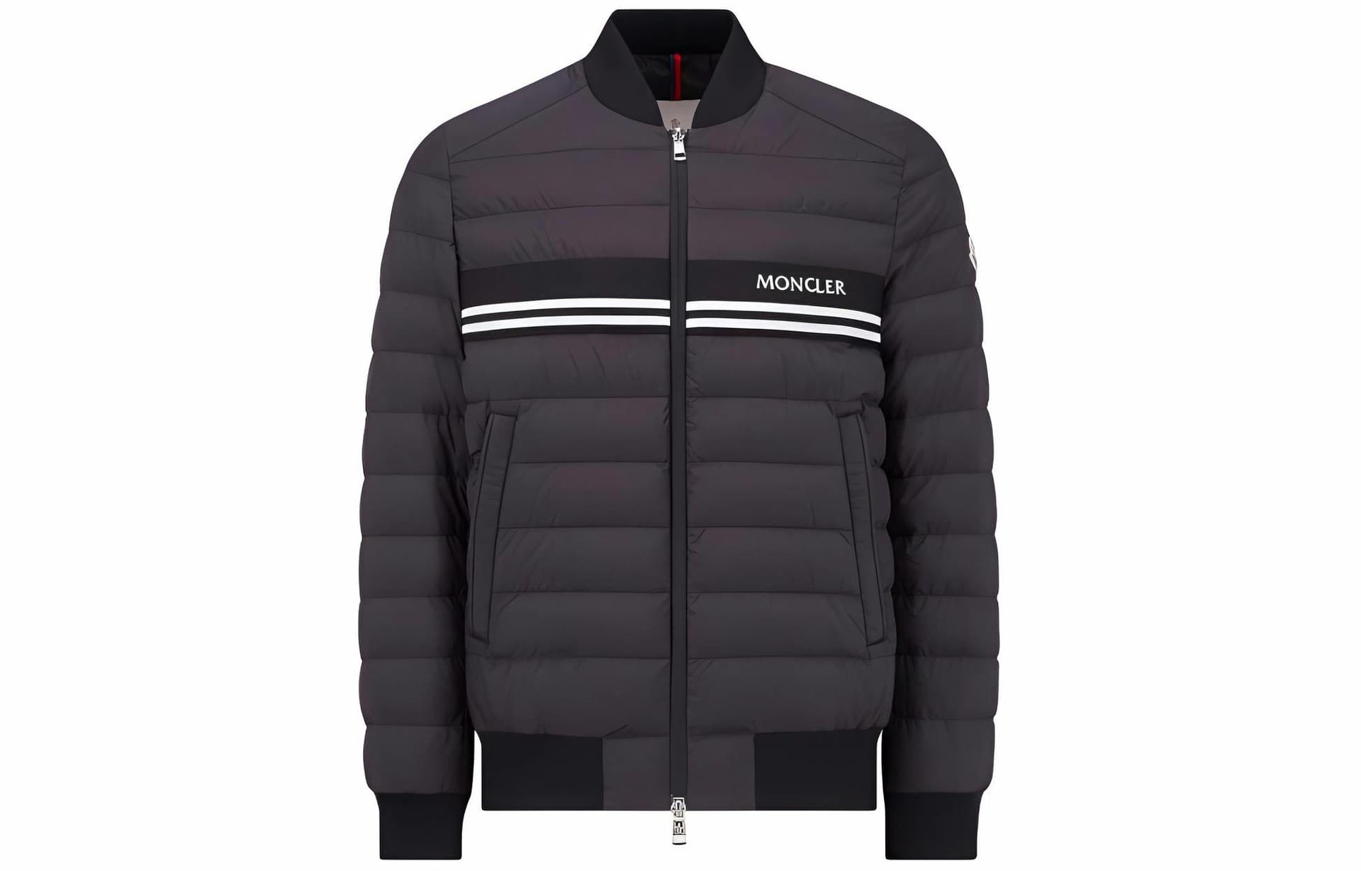 Зимняя куртка Moncler SS24 Bomber Jacket Black - изображение 1