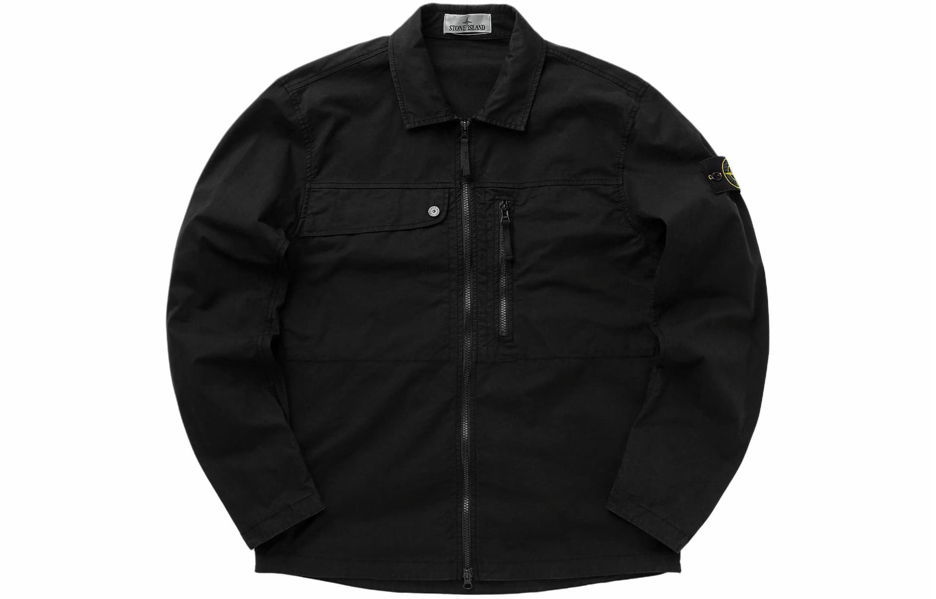 Куртка Stone Island SS24 Black Jacket - изображение 1