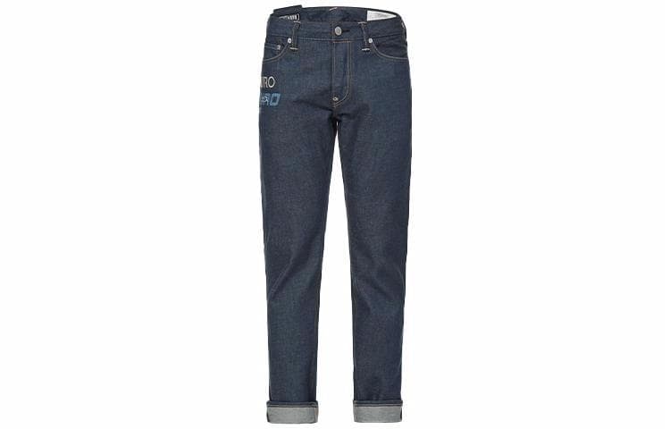 Штаны EVISU Straight Jeans Denim Blue