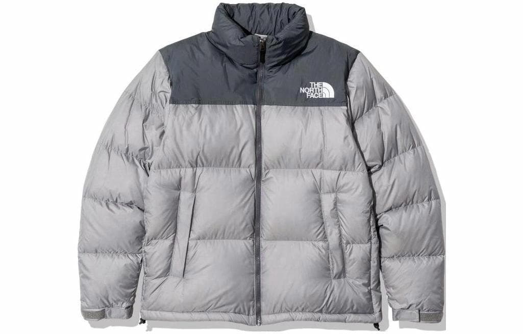 Зимняя куртка The North Face Nuptse Jacket Grey - изображение 1