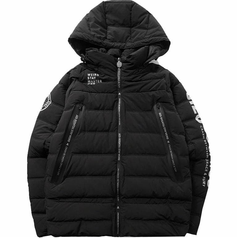 Зимняя куртка ONI Down Jacket Black - изображение 1