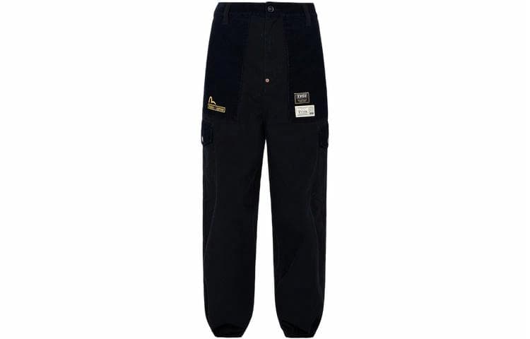 Штаны EVISU AW23 Cargo Pants Black - изображение 1
