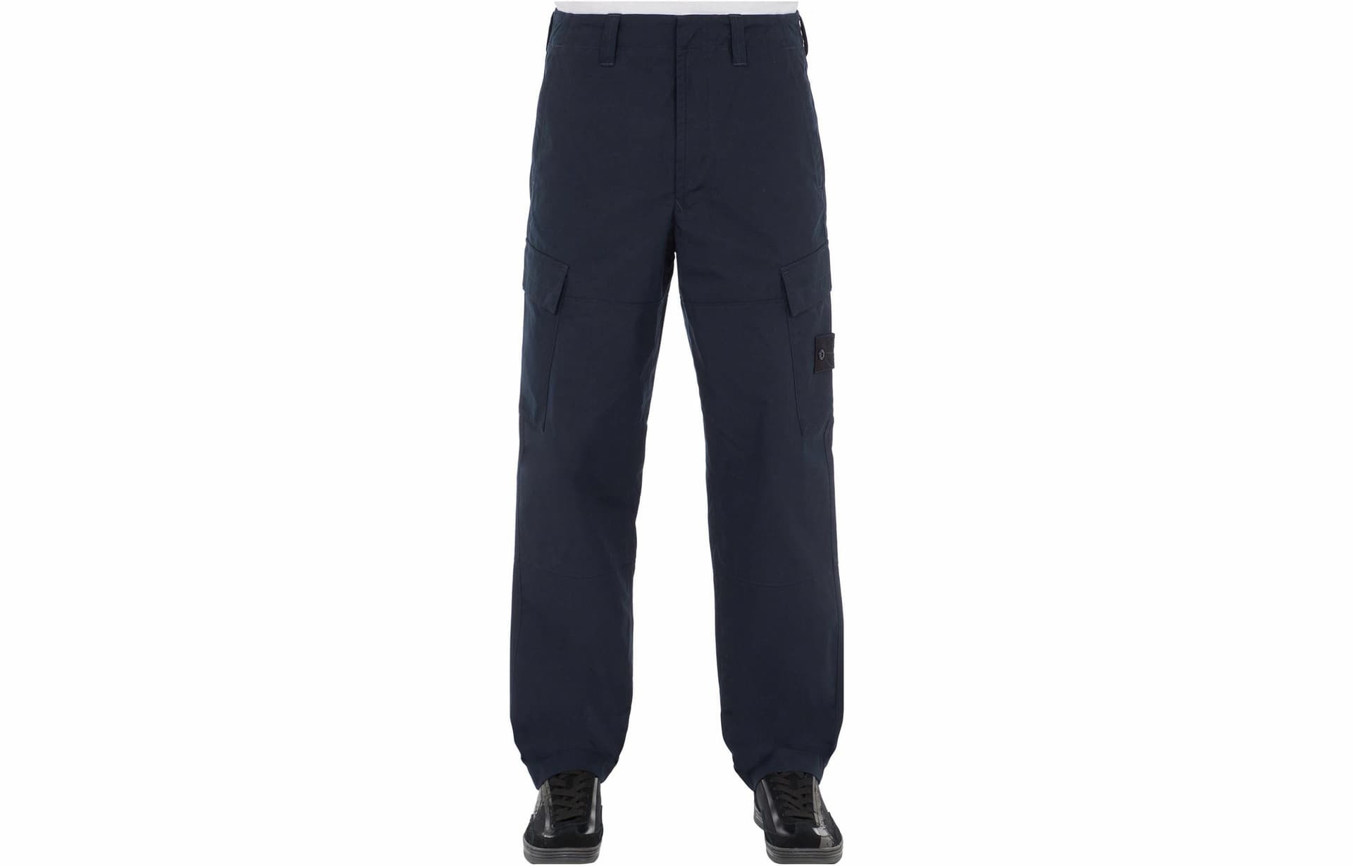 Штаны Stone Island Ghost Pieces Black Cargo Pants - изображение 1
