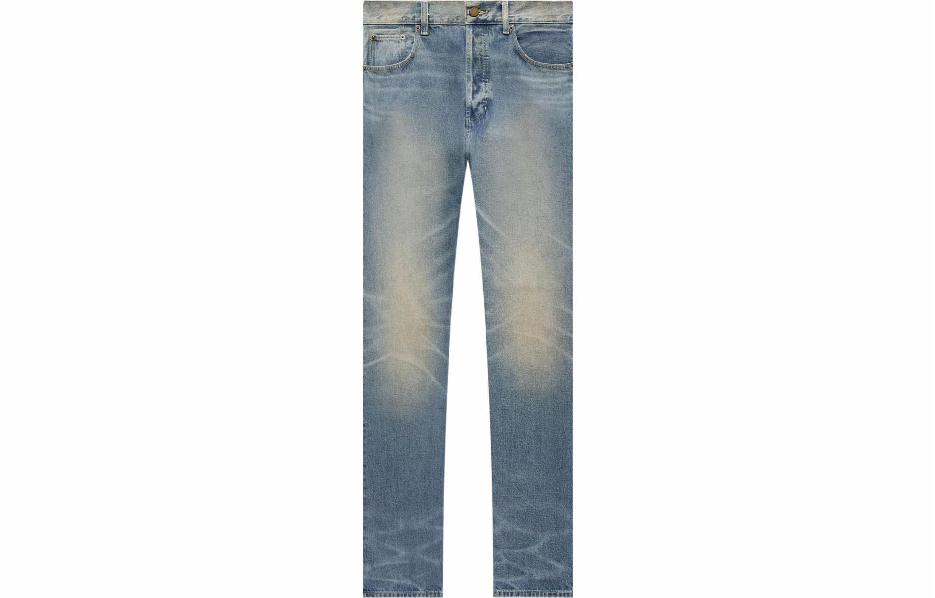 Штаны Fear of God Essentials FW22 5 Pocket Jean Indigo