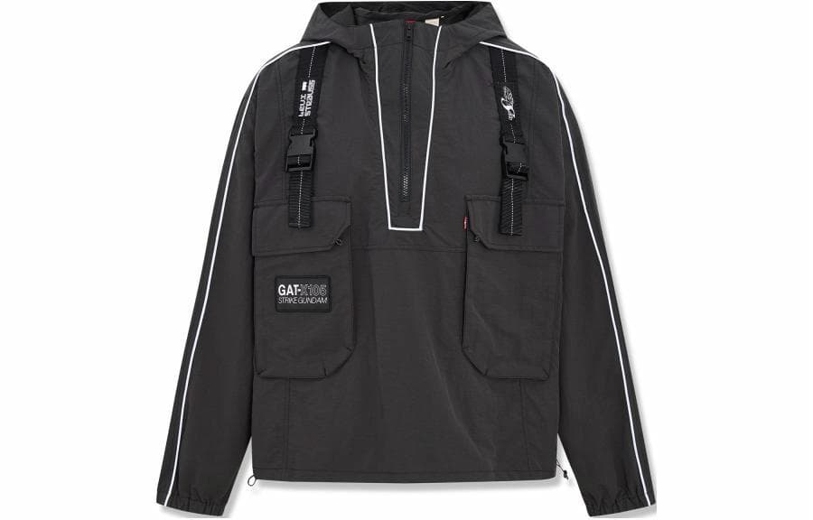 Куртка Levi's x Gundam SS24 Black Jacket - изображение 1