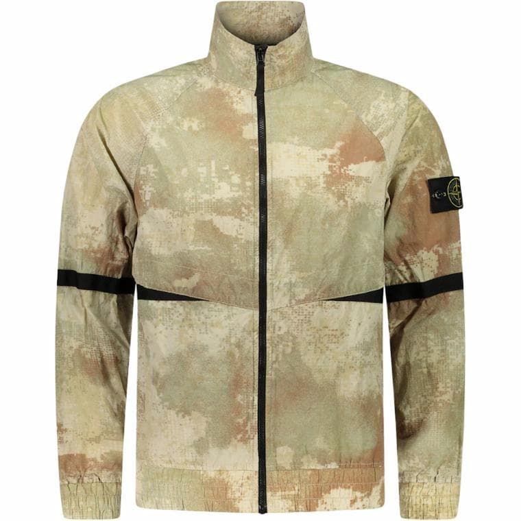 Куртка Stone Island SS24 Camo Zip Jacket - изображение 1