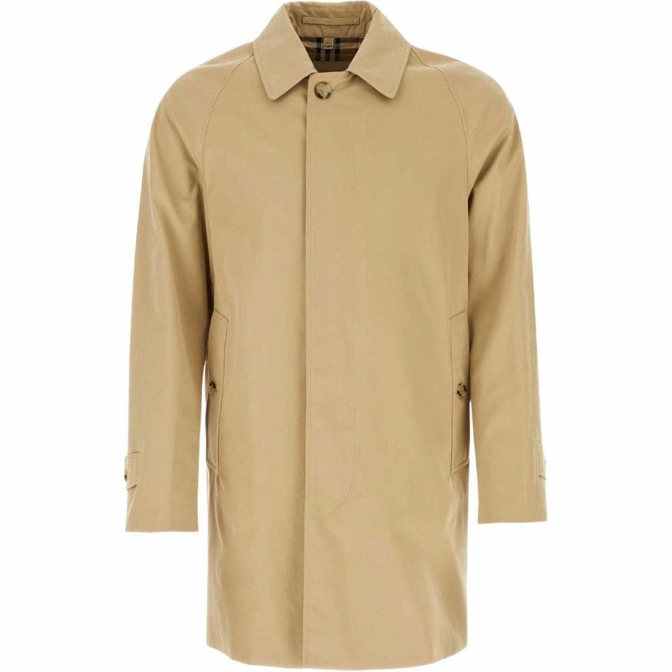 Ветровка Burberry Single-Breasted Trench Coat Beige - изображение 1