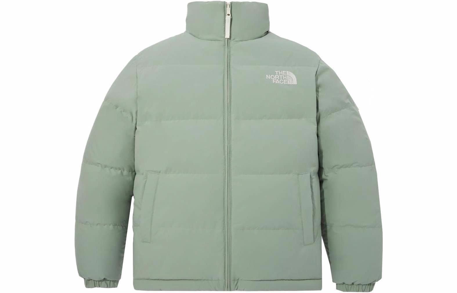 Зимняя куртка The North Face Reversible Down Jacket Green - изображение 1