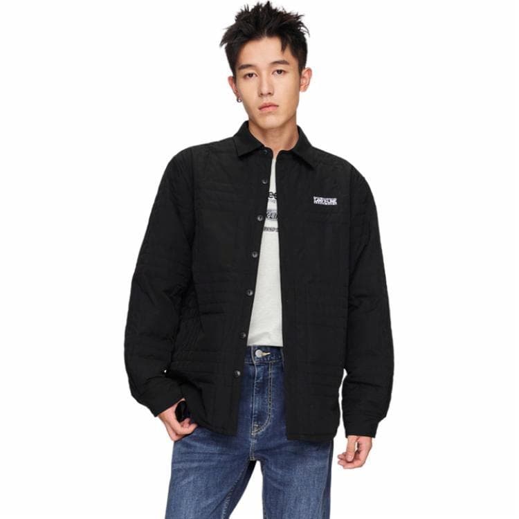Зимняя куртка Lee FW24 Quilted Down Jacket Black - изображение 1