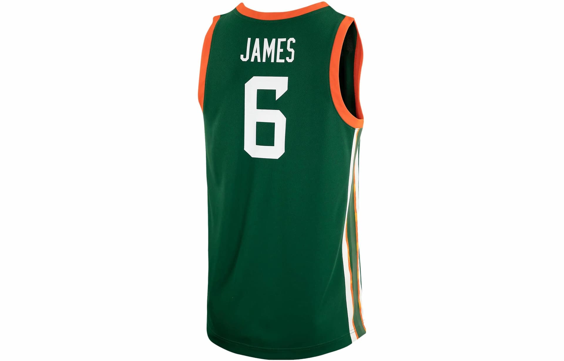 Баскетбольная майка Nike LeBron College 6 - изображение 2