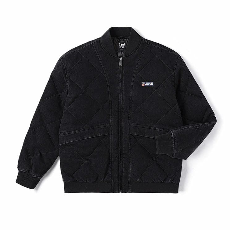 Зимняя куртка Lee Quilted Down Jacket Black - изображение 1