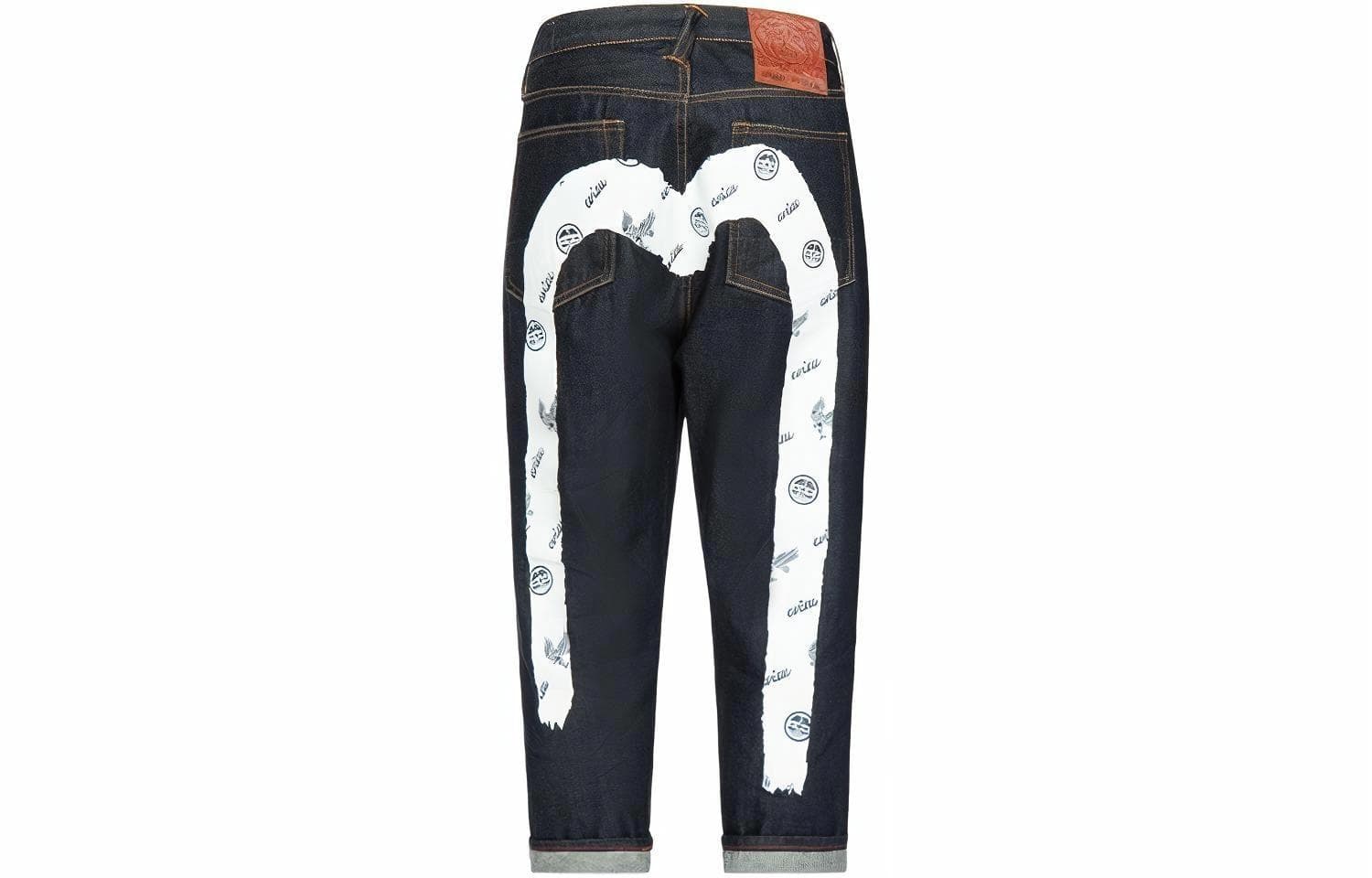 Штаны EVISU Denim Shorts