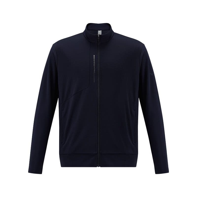 Куртка Куртки и пальто Mizuno Essential Мужские Полярный Ночной Синий - изображение 1