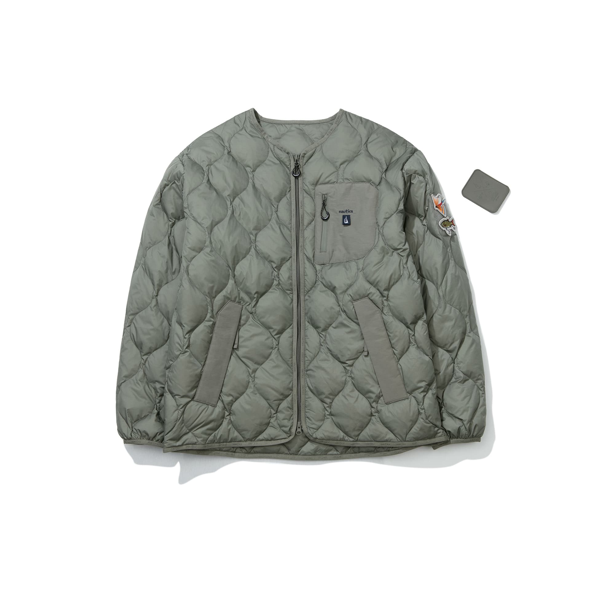 Зимняя куртка Nautica White Sail Мужской пуховик - изображение 3