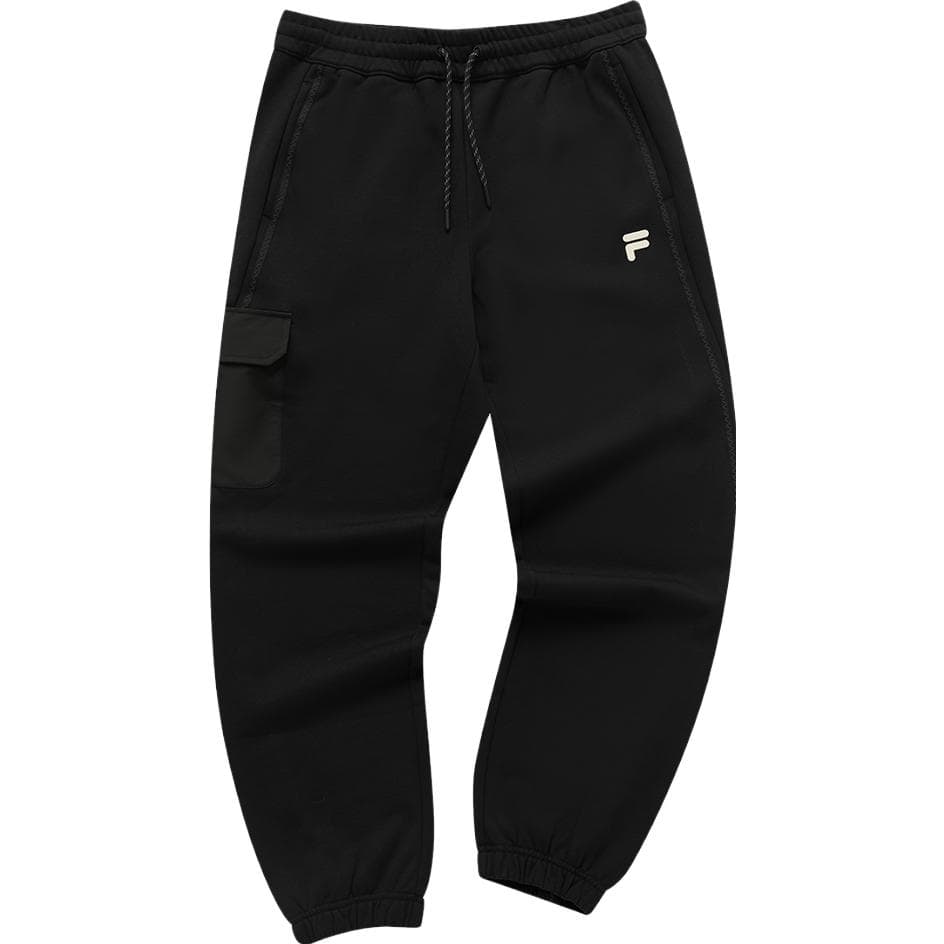 Штаны FILA FUSION URBAN TECH Спортивные трикотажные брюки Мужской Черный - изображение 1