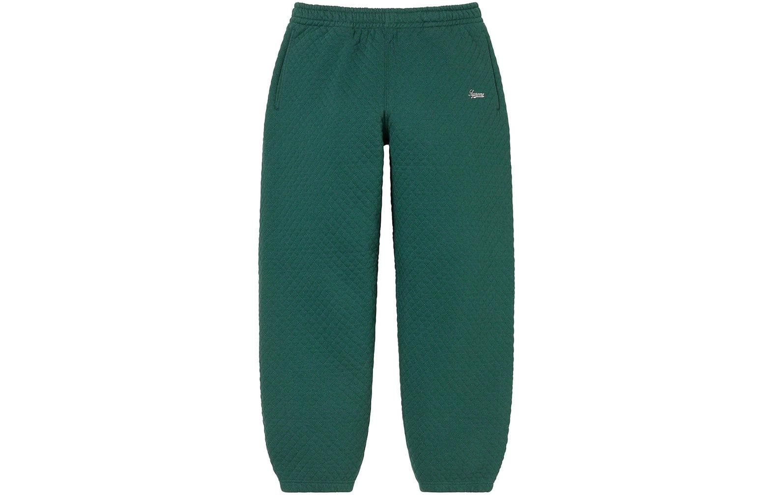 Штаны Supreme SS23 Week11 MICRO QUILTED SWEATPANT Logo - изображение 1