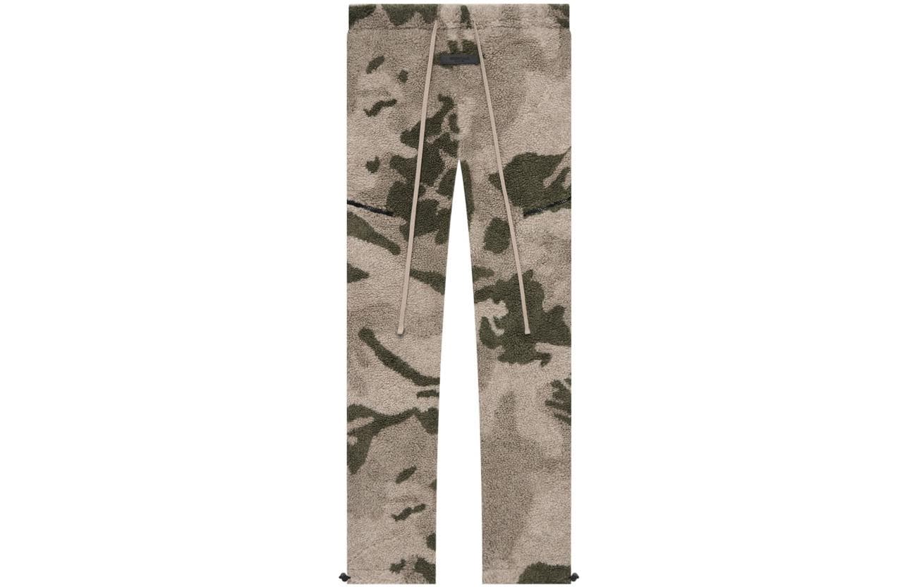Штаны Fear of God Essentials Polar Fleece Pant Camo - изображение 1