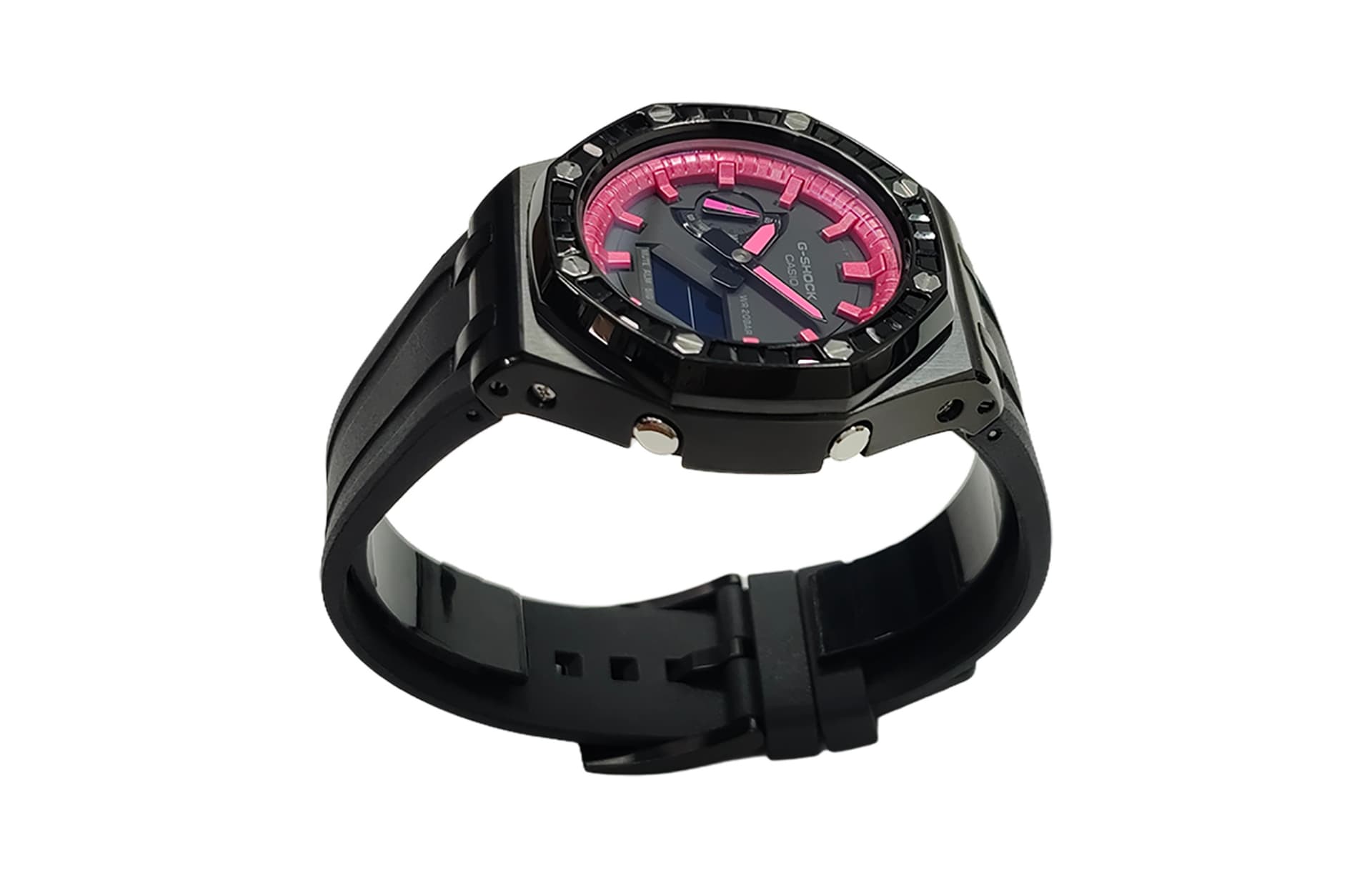 Часы CASIO GA-2100-1A Custom Diamond Black - изображение 4