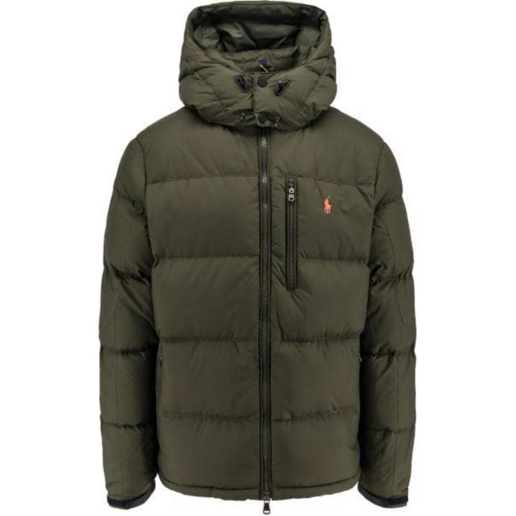 Зимняя куртка пуховик Polo Ralph Lauren Пуховая куртка Мужской Зелёный - изображение 1