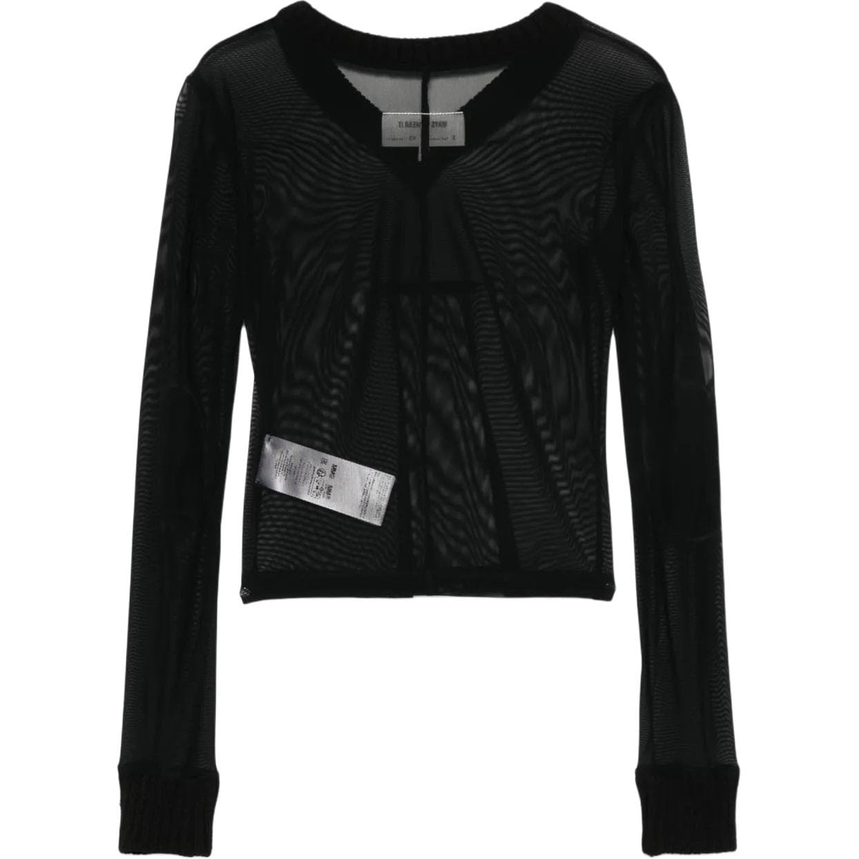 Футболка MM6 Maison Margiela T-рубашка женская черная - изображение 2