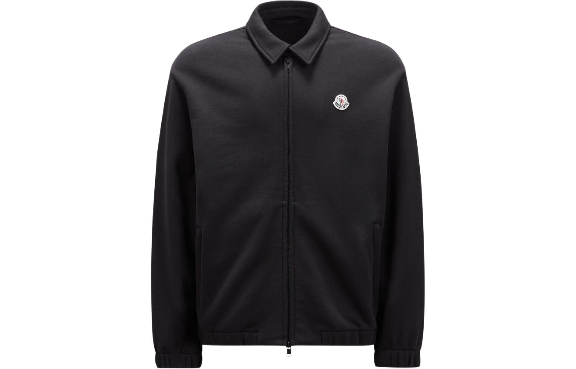 Куртка Moncler Fleece Zip Shirt Jacket Black - изображение 1