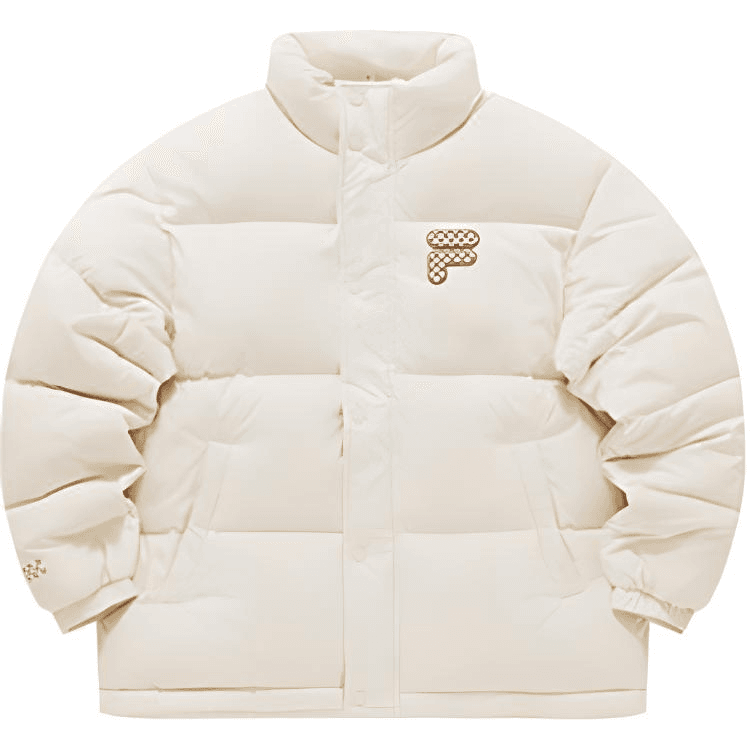 Зимняя куртка FILA FUSION FOB Пуховик Унисекс Пшенично-сливочный - изображение 1