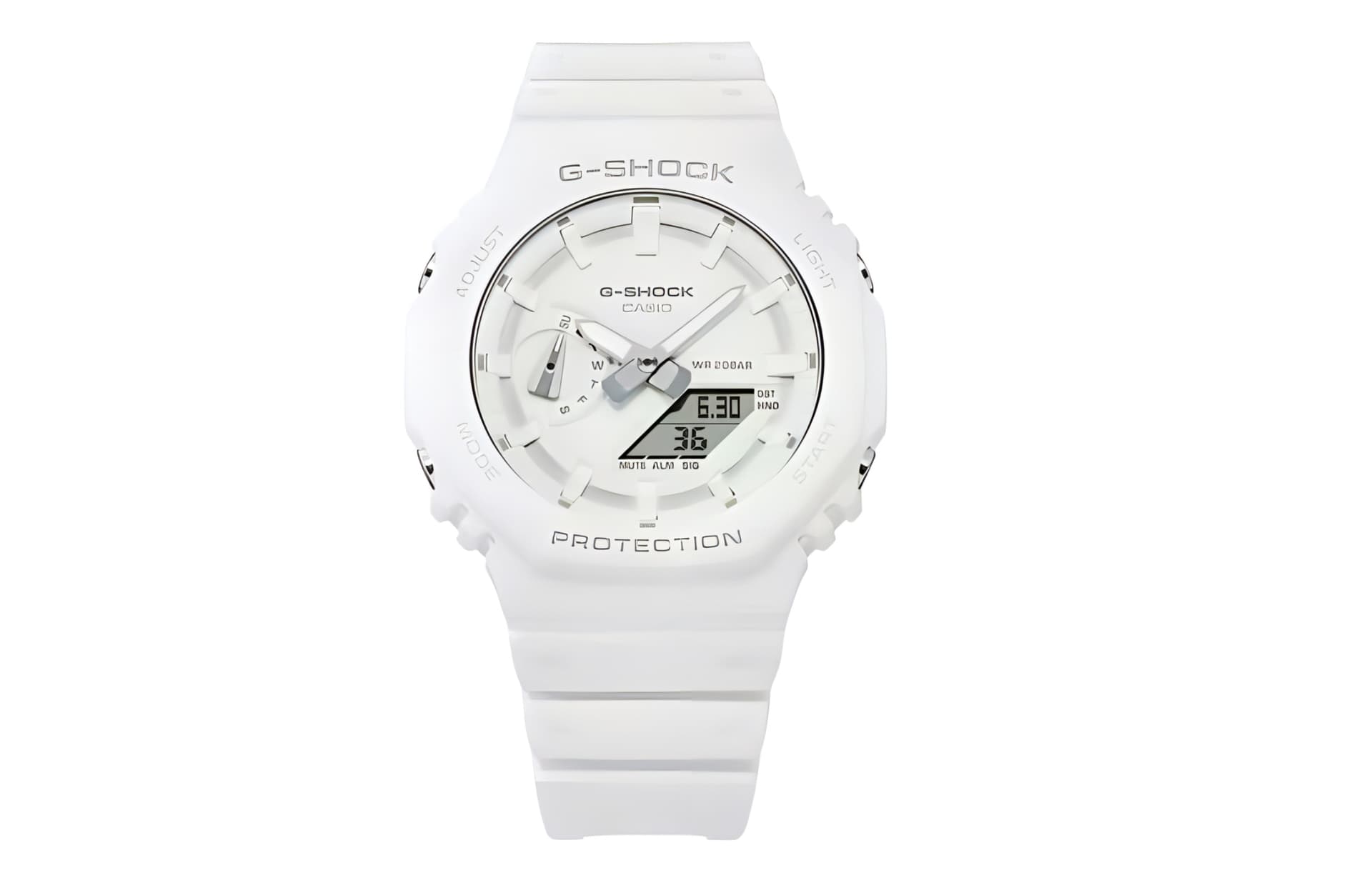 Часы CASIO GA-2100-7A7 Custom Edition Silver Stainless Steel - изображение 2