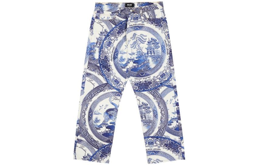 Штаны PALACE SS22 China Plate Trousers Navy - изображение 1