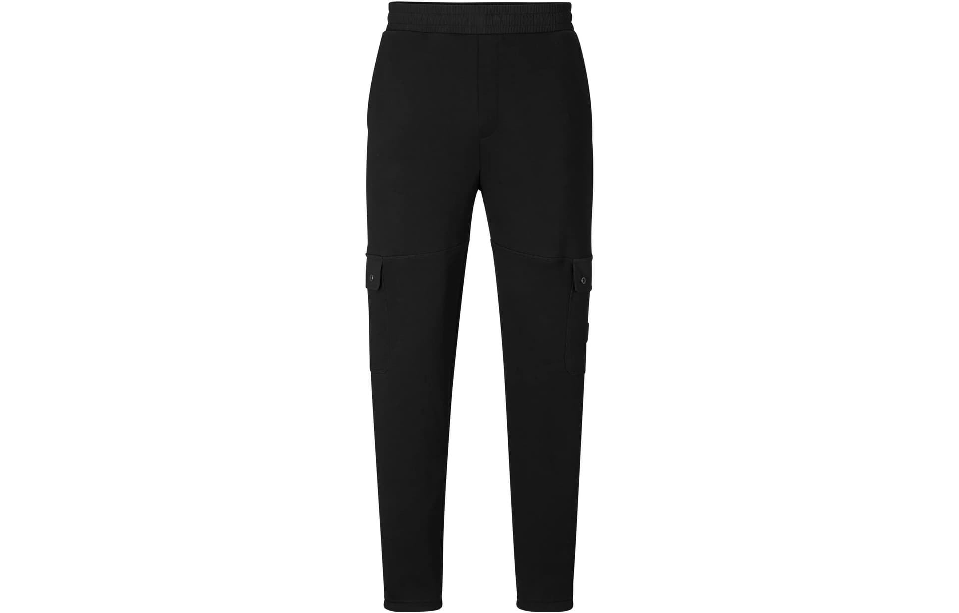 Штаны Hugo Boss Черные Мужские Вязаные Спортивные Штаны - изображение 1