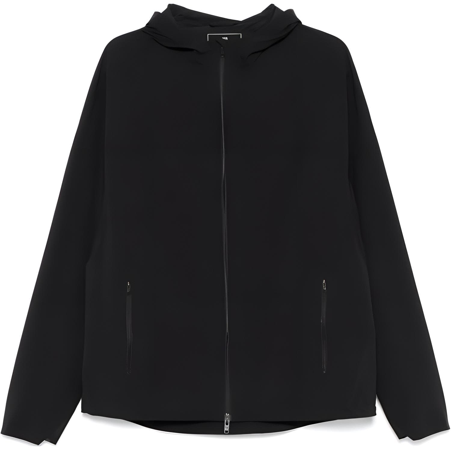 Куртка Y-3 SS25 Однотонный Длинный рукав Молния С капюшоном Куртки & Пальто Мужской Черный - изображение 1