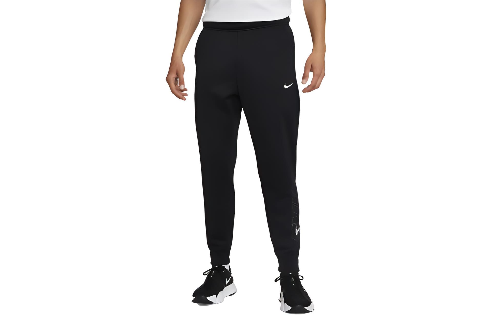 Штаны Nike Черные Мужские Вязаные Тренировочные Штаны - изображение 1