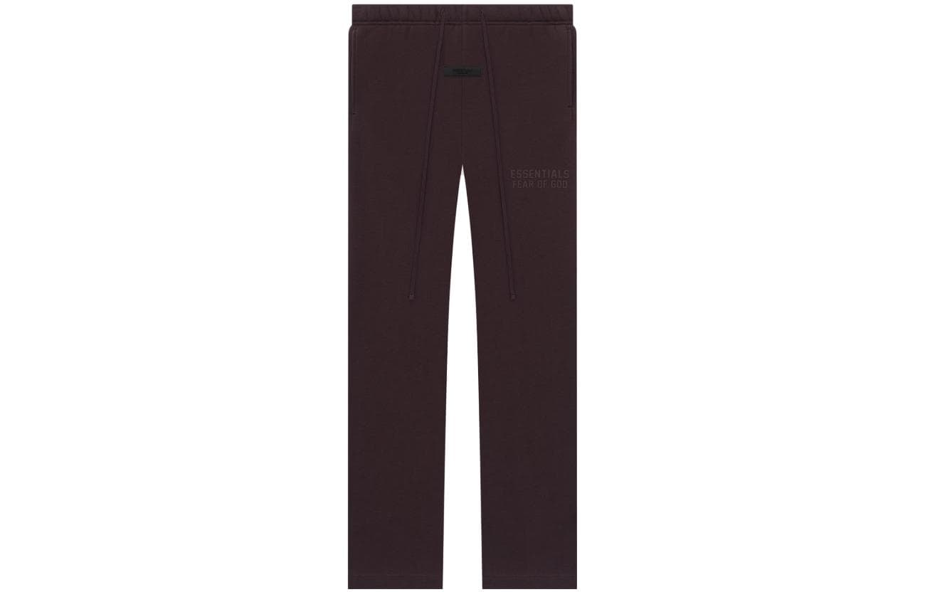 Штаны Fear of God Essentials SS23 Relaxed Sweatpants Plum Logo - изображение 1