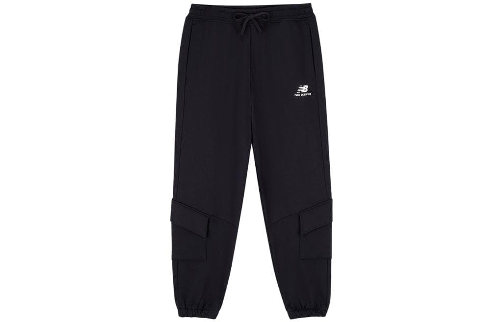 Штаны New Balance Спортивные брюки Спортивные трикотажные брюки Мужской Черный - изображение 1