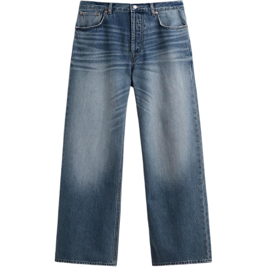 Штаны ZARA Medium Blue Men's Jeans ZARA Средне-синие мужские джинсы - изображение 1