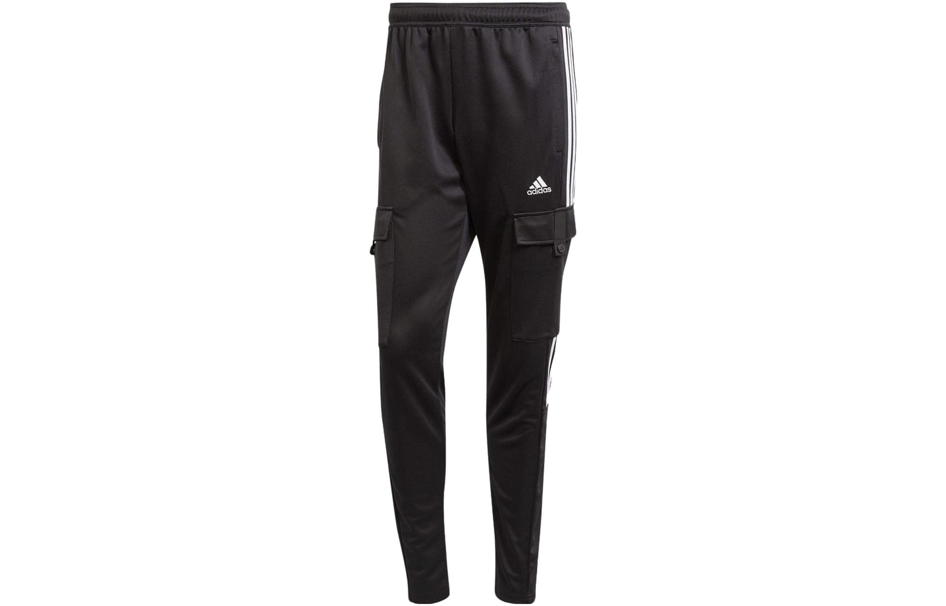 Штаны Adidas Черные Мужские Вязаные Тренировочные Штаны - изображение 1