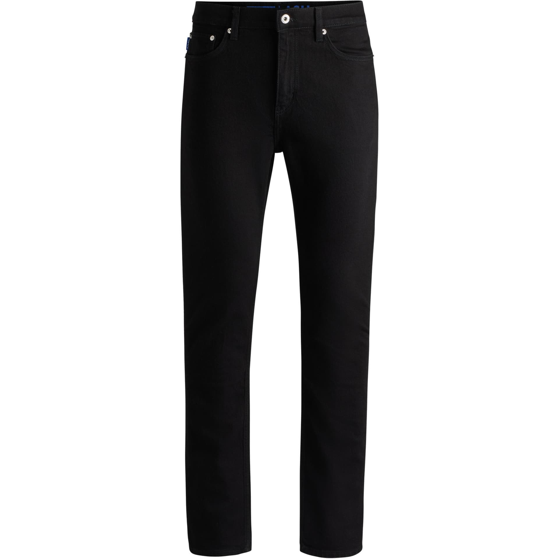 Штаны HUGO BOSS FW24 Джинсы Мужские Черные - изображение 1