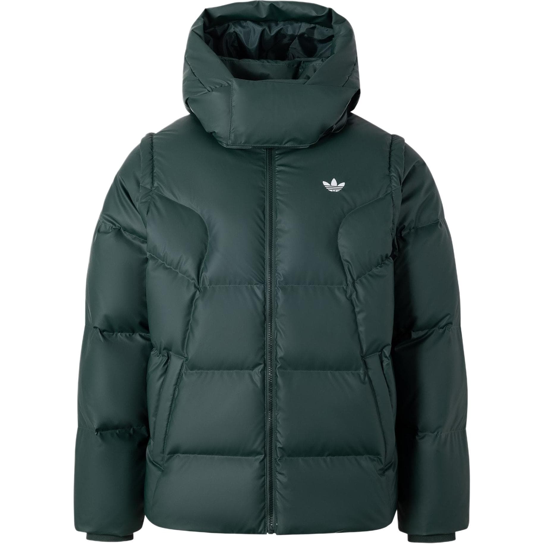Зимняя куртка Adidas Originals ADC 2N1 DJ Y Пуховик Мужской Минеральный Зеленый - изображение 1