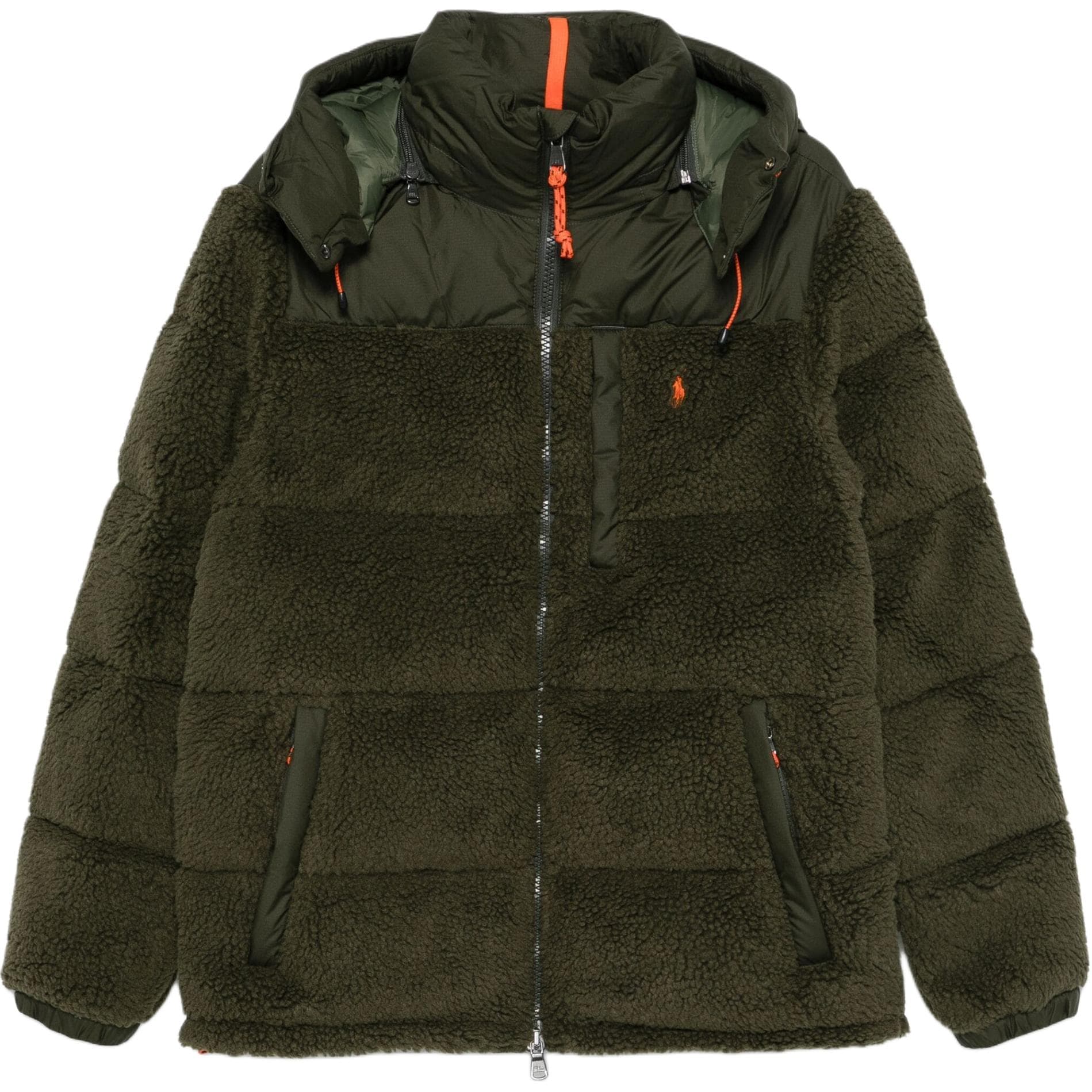 Зимняя куртка Polo Ralph Lauren FW24 Пуховик Мужской Армейский Зеленый - изображение 1