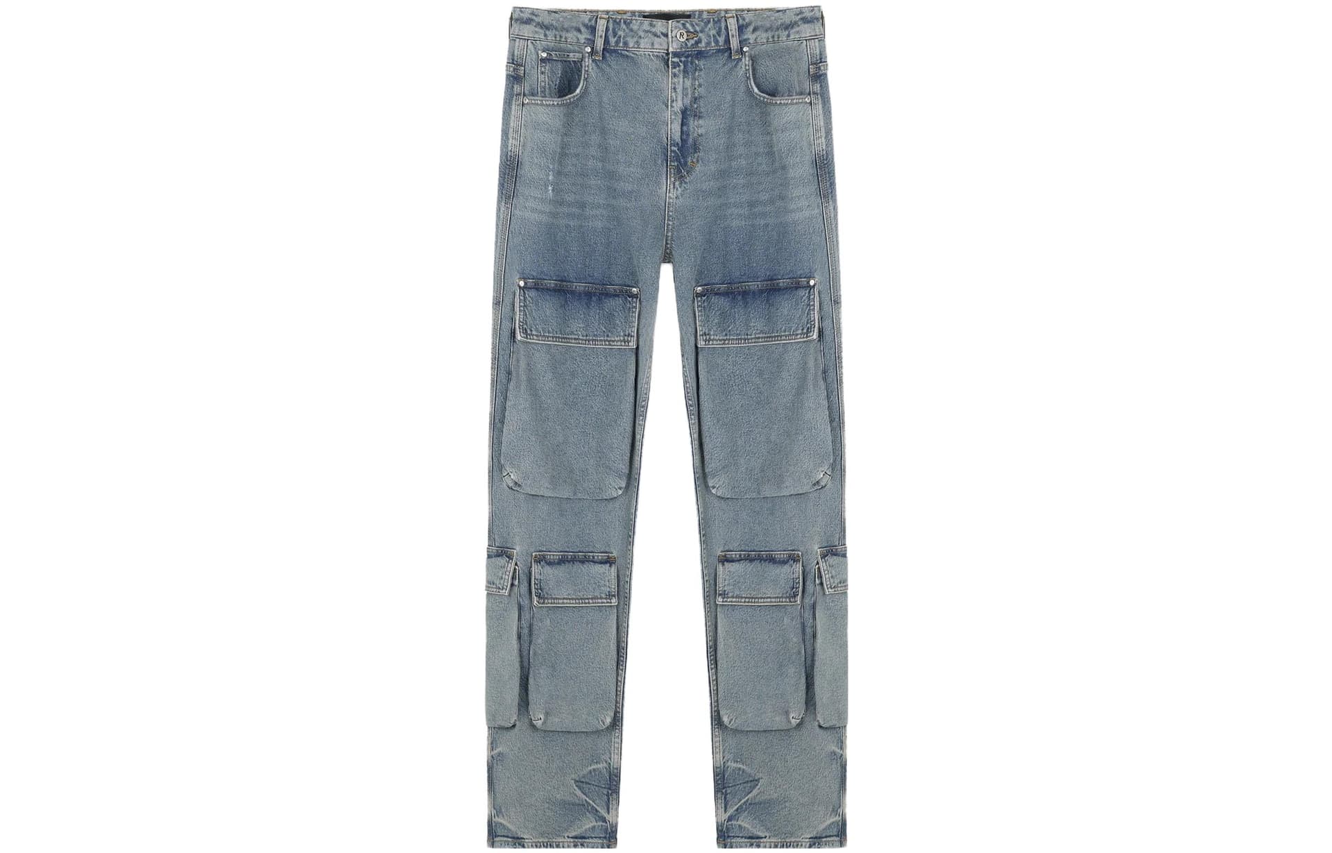 Штаны REPRESENT R3 Cargo Denim - изображение 1
