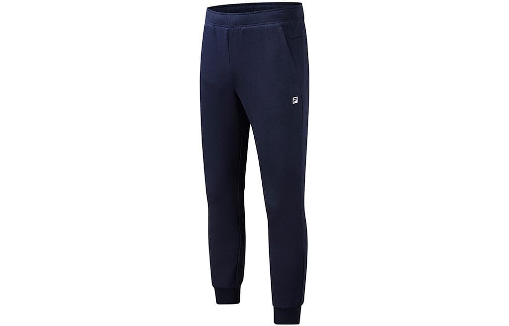 Штаны FILA Royal Blue Men's Knitted Training Pants FILA Королевский Синий Мужские Вязаные Тренировочные Штаны - изображение 1