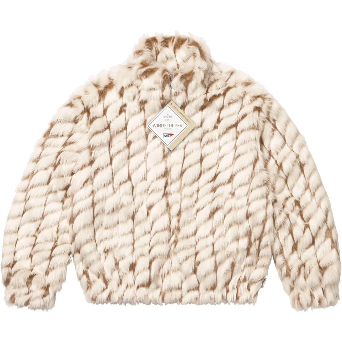 Куртка Supreme SS25 WEEK1 2 Тон WINDSTOPPER® Искусственный мех Куртка Унисекс - изображение 1
