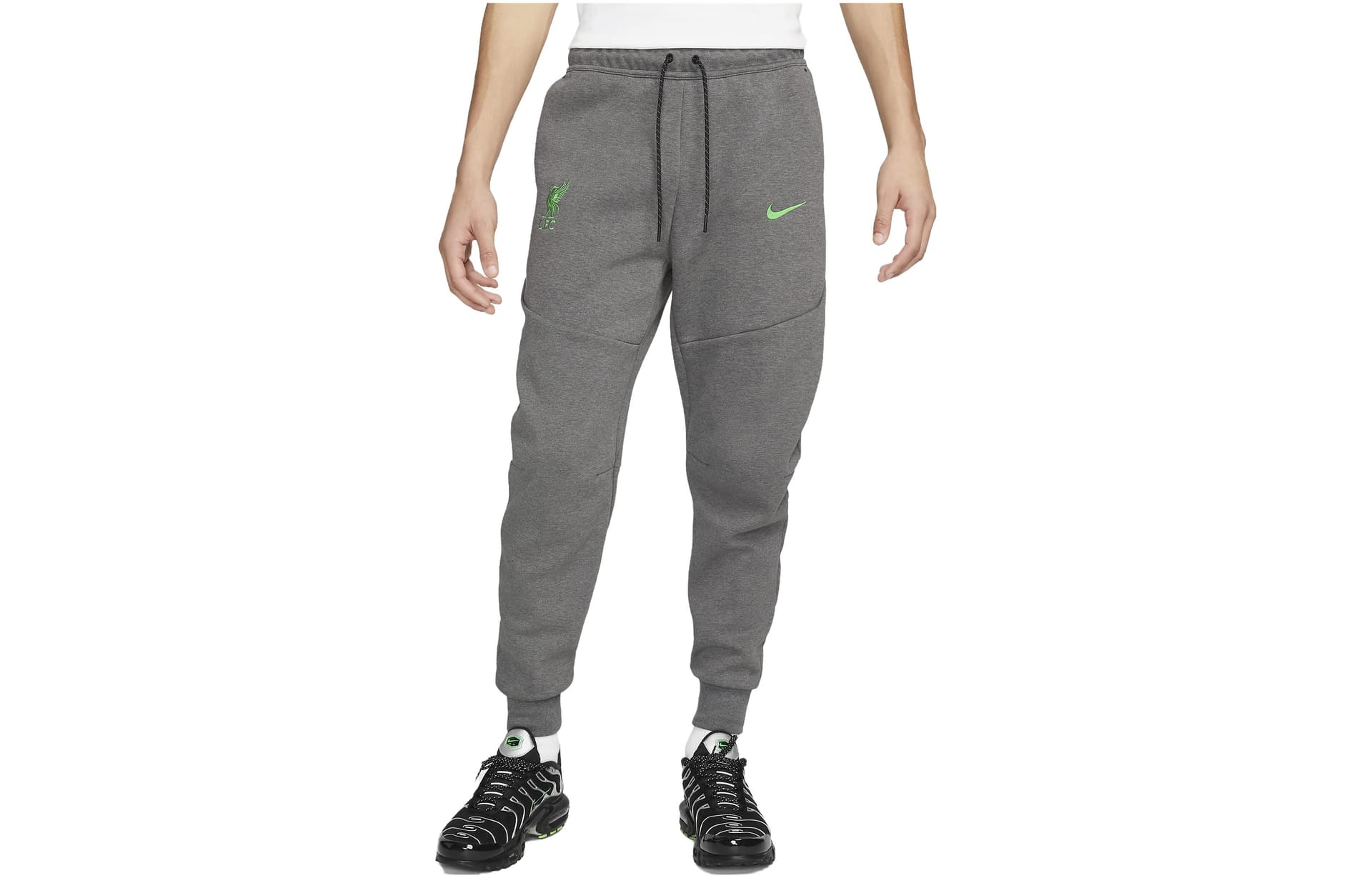 Штаны Nike Серые Мужские Вязаные Тренировочные Штаны - изображение 1