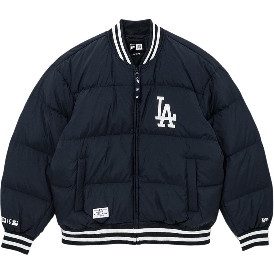 Зимняя куртка New Era x MLB FW24 Dodgers Puffer Jacket Navy