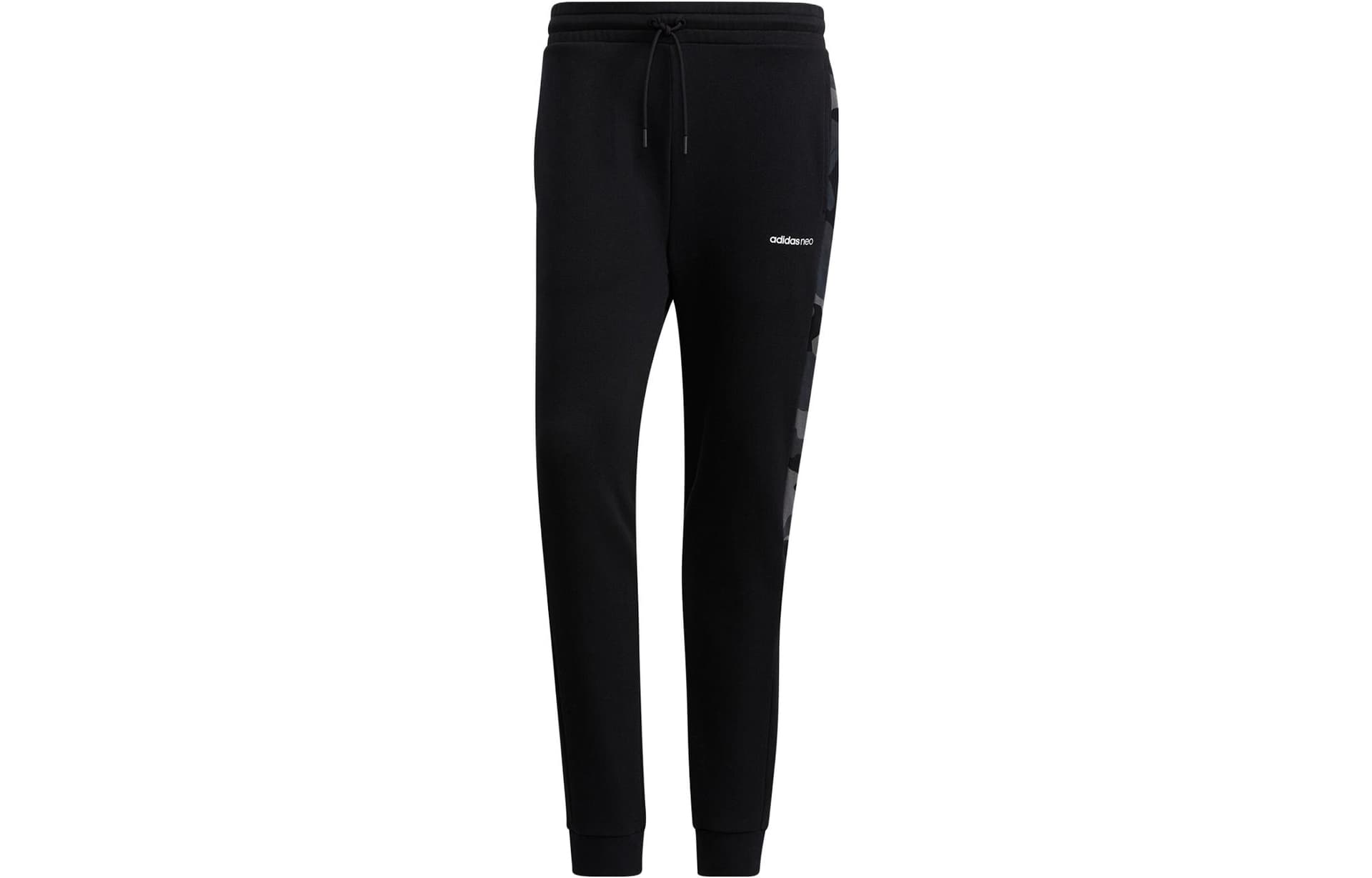 Штаны Adidas Neo Черные Мужские Вязаные Спортивные Штаны - изображение 1