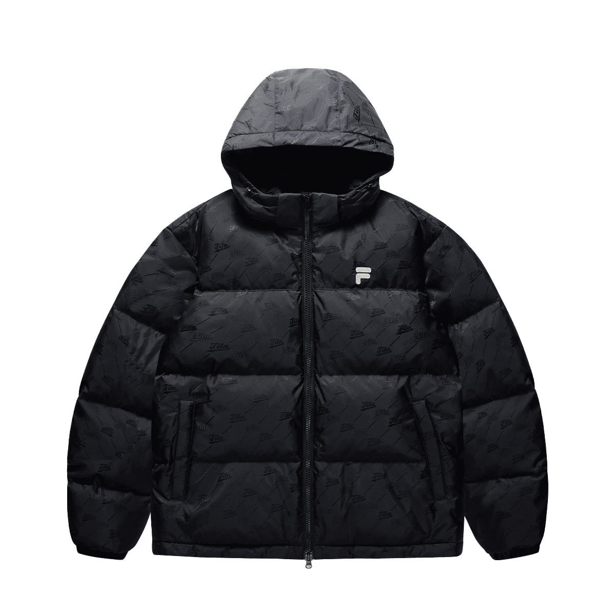 Зимняя куртка FILA FUSION LIFE Черный Мужской Пуховик - изображение 1